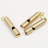 1Pcs Loud Emergency Survival Whistle - Heavy-duty Gold Construction with Clear Ring Buckle Design, Suitable for Outdoor Use, Camping, Lifeguards