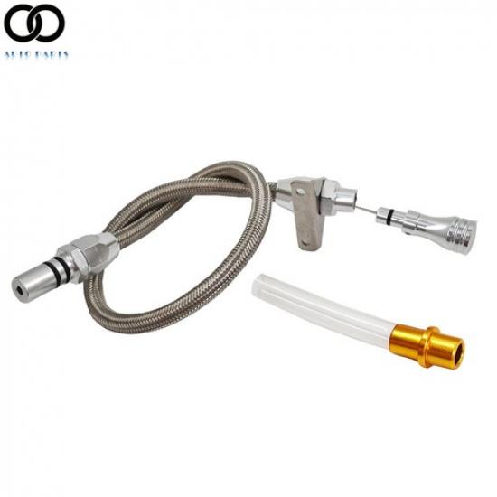 For Chevy GM TH350 Tranny SBC BBC Trans Flexible Stainless Transmission Dipstick