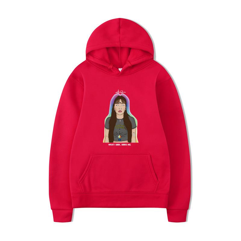 Kuz Qish Erkaklar Xudilari O'g'il Bolalar Harajuku Qizlar Hip Hop Pulover Oversize Chiroyli Musiqa Sovg'asi Kundalik Keng Qulay Sviter