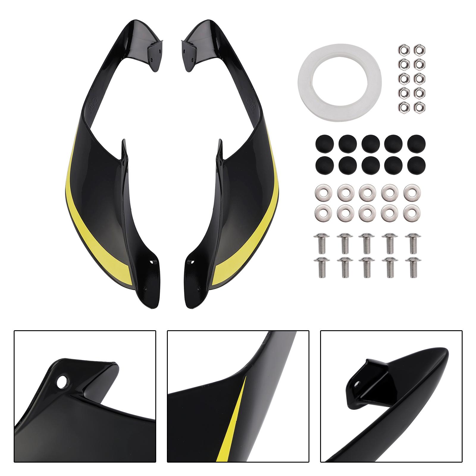 

Front Side Winglets fit for Yamaha YZF R1 R1M 2021-2024 Black
