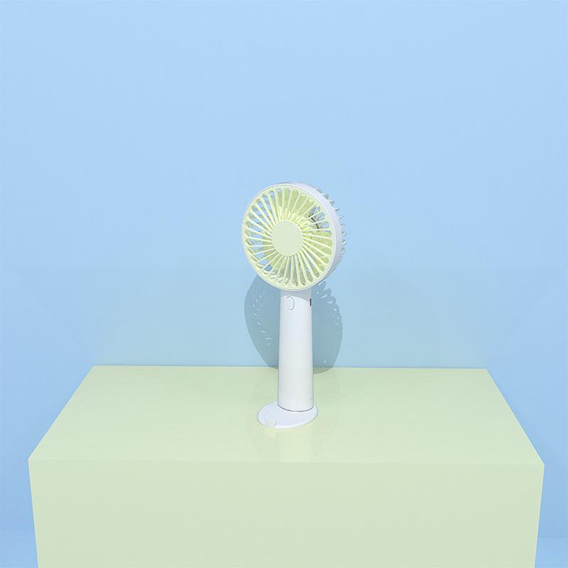 Compact USB Rechargeable Handheld Fan - Ideal for Dorms, Desktops, and Gifts