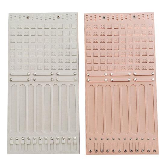 Earrings Necklace Storage Hanger Large Capacity Simple Installation Multipurpose Wall-Mounted Hair Clip Hairband Holder