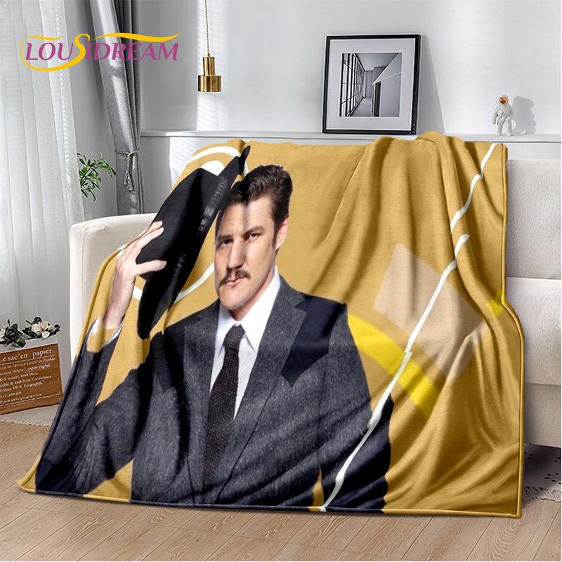 Jose Pedro Balmaceda Pascal 3D Printed Soft Plush Blanket,Flannel Blanket Throw Blanket for Living Room Bedroom Bed Sofa Picnic