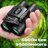 5000x25 50000m Zoom BAK4 HD Telescope Professional Powerful Binoculars Long Range Portable Monocular Optics For Camping Outdoor