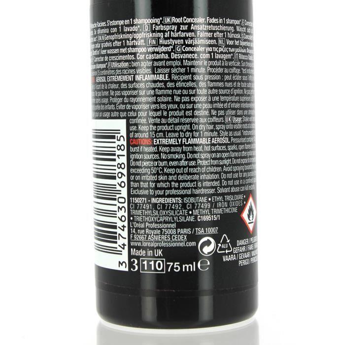 Direct Coloring - L'Oréal Professionnel - Hair Touch Up - Spray - Brown - 75ml
