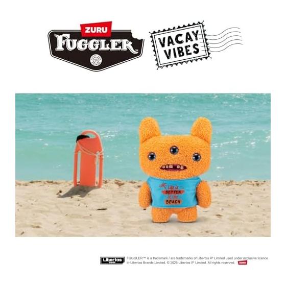 Fuggler VACAY VIBES Reek-O - orange stuffed toy 15714B genuine product