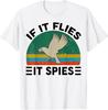NUEVO LIMITADO Los Pájaros No Son Reales Si Vuelan Espían Camiseta Divertida de Teoría de la Conspiración