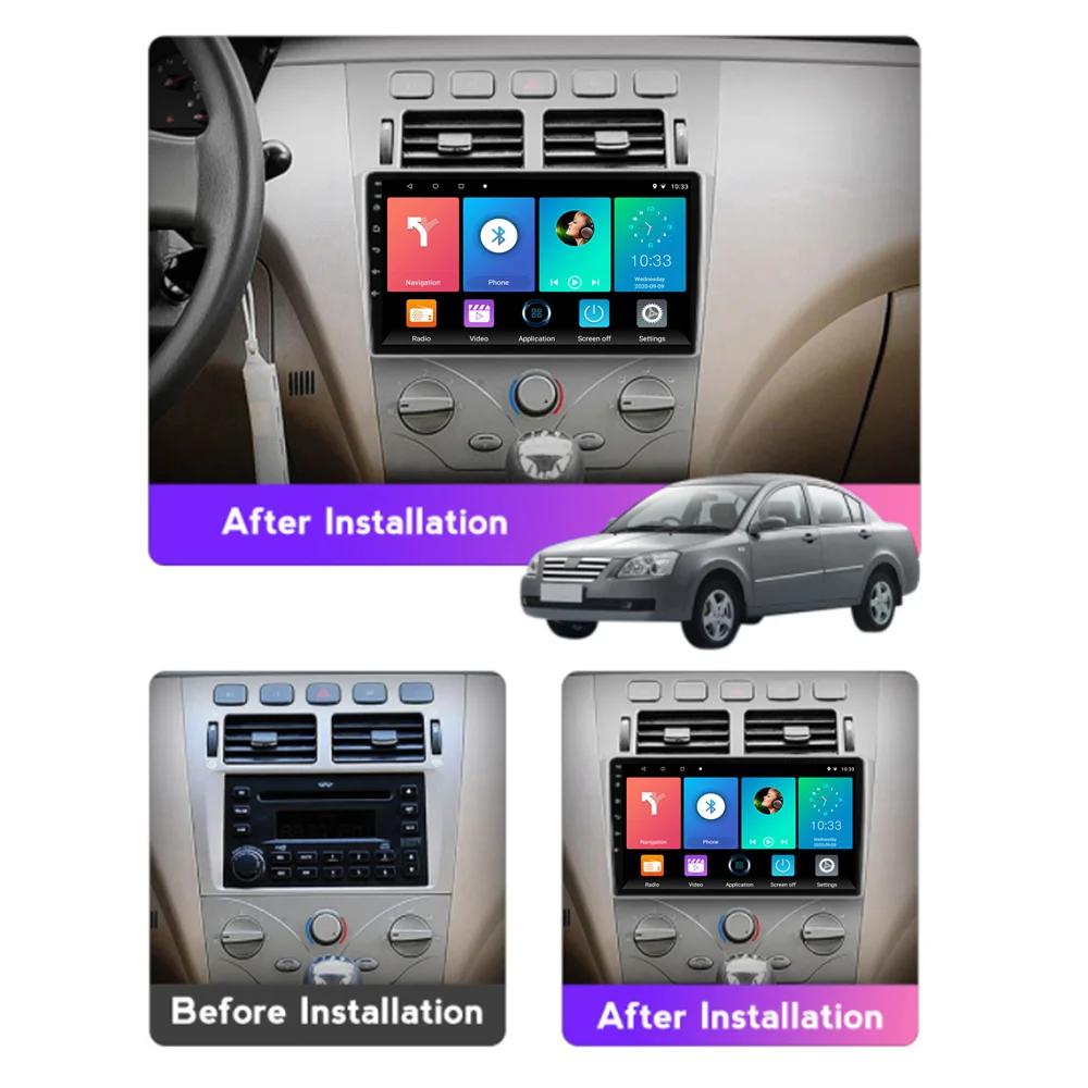 Navigation GPS Car Radio For Chery Fora A5 A21 2006-2010 Cowin 3 A21 2010-2011 4G WIFI Android Multimedia Video Player Head Unit