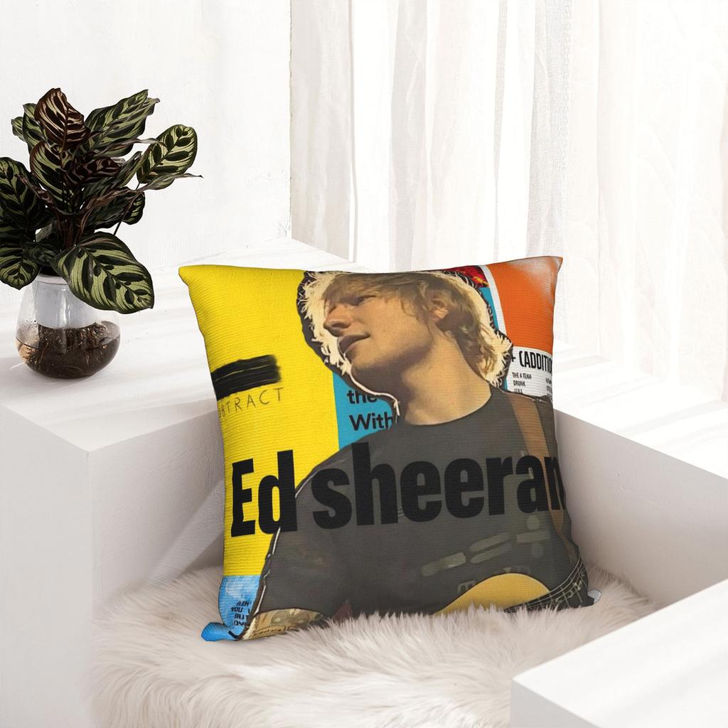 Federe decorative per cuscini Ed Sheeran Loop Tour 2026 Accessori Casa Federa per cuscino Copricuscino Cerniera Multimisura