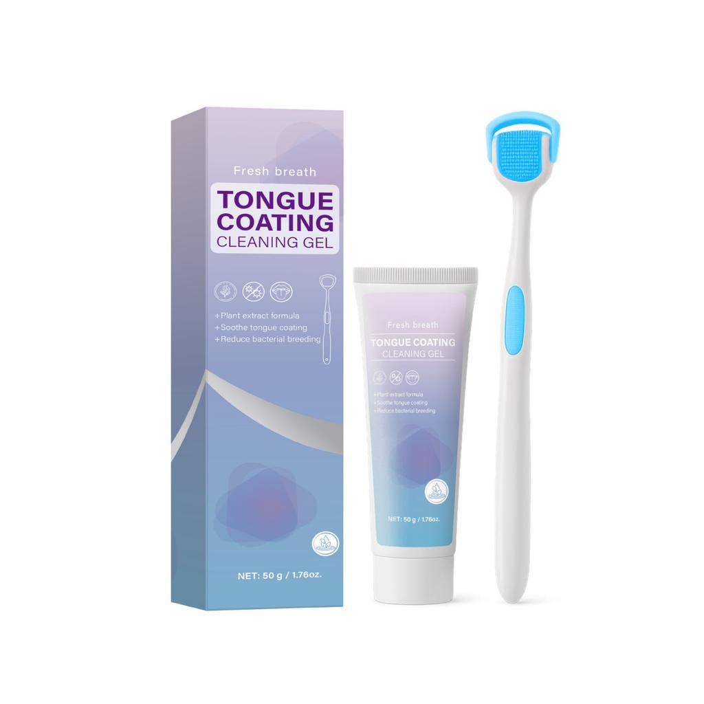 Tongue cleaning gel 50g with tongue cleaner
