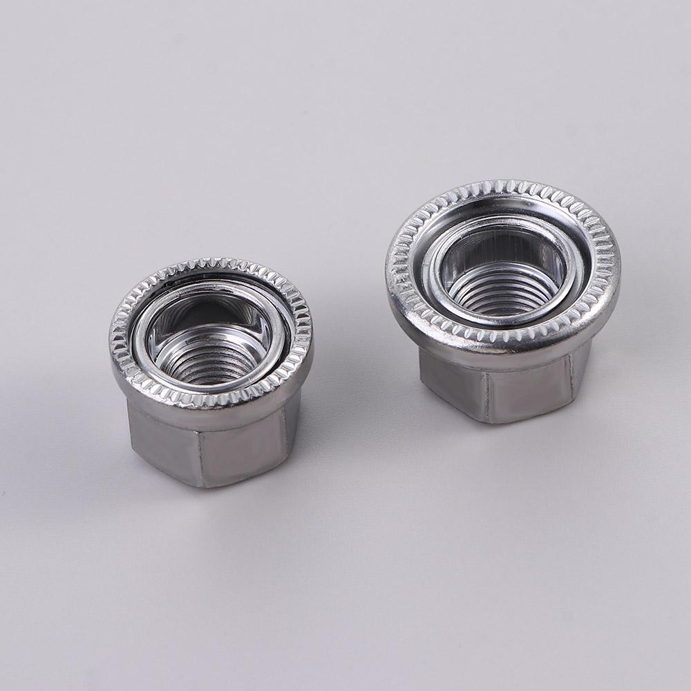 MTB Fixed Gear Anti-skid Texture Drum Hub Fastening M9 M10 Cycling Drum Screws Bicycle Hub Nuts
