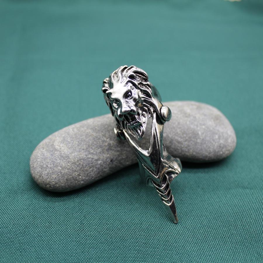 

Кольцо для вечеринки, мужское кольцо для доминирования, женское кольцо для самообороны, кольцо с изображением животного one size fits all