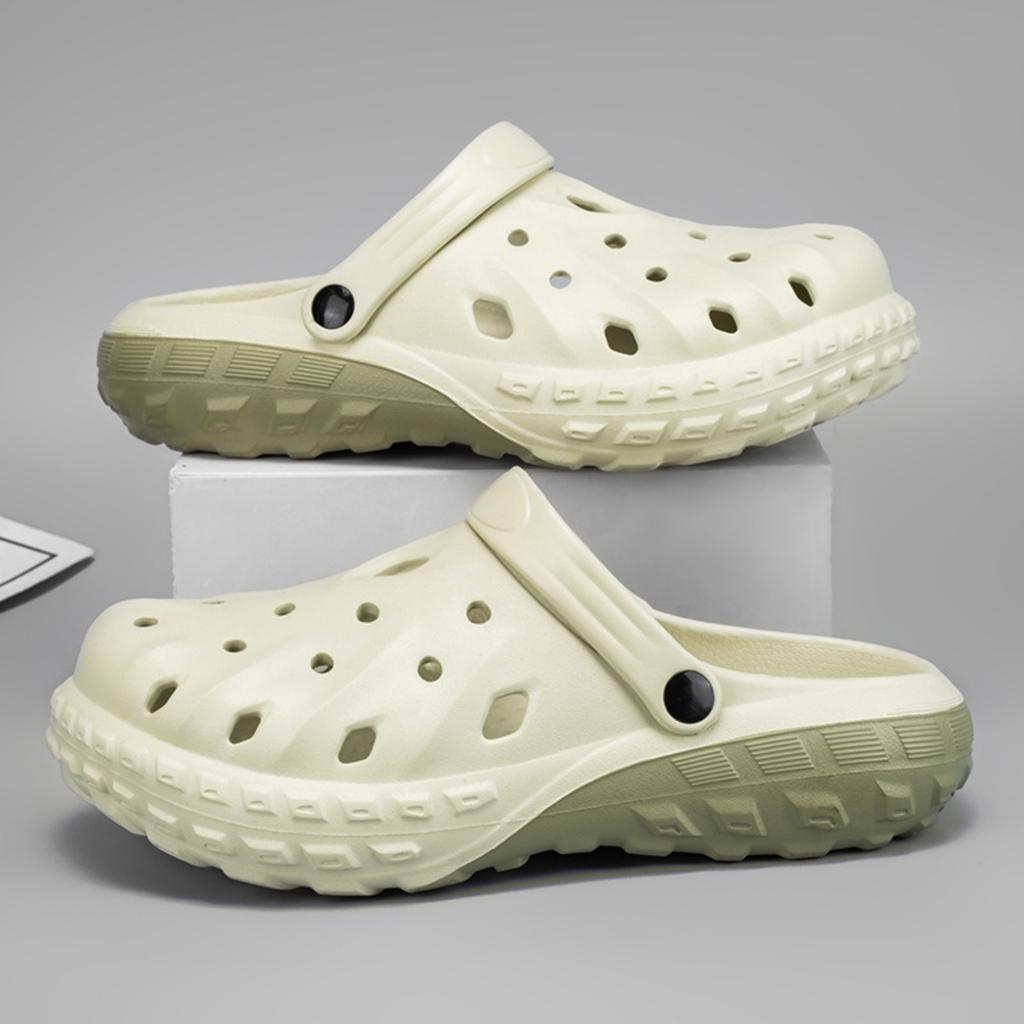 Men's, EVA Slippers, Thick Soled, Non Slip, Toe Over Slippers, Casual, Versatile, Beach Sandals