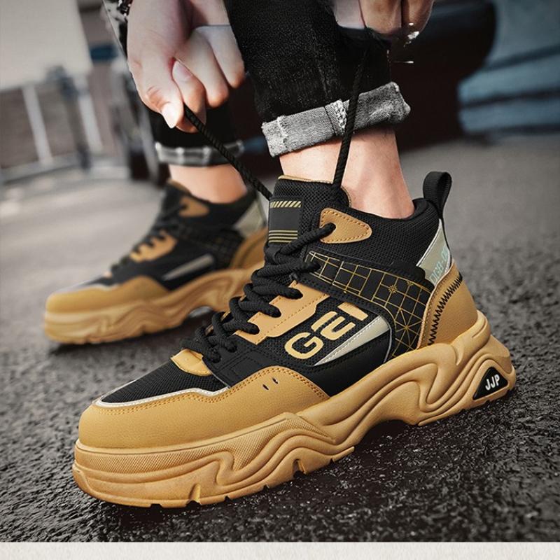 Autumn Men Fashion Trend Short Boot Casual Shoes Outdoor Anti Slip Comfortable Men Shoes Casual Sneakers  De Hombre