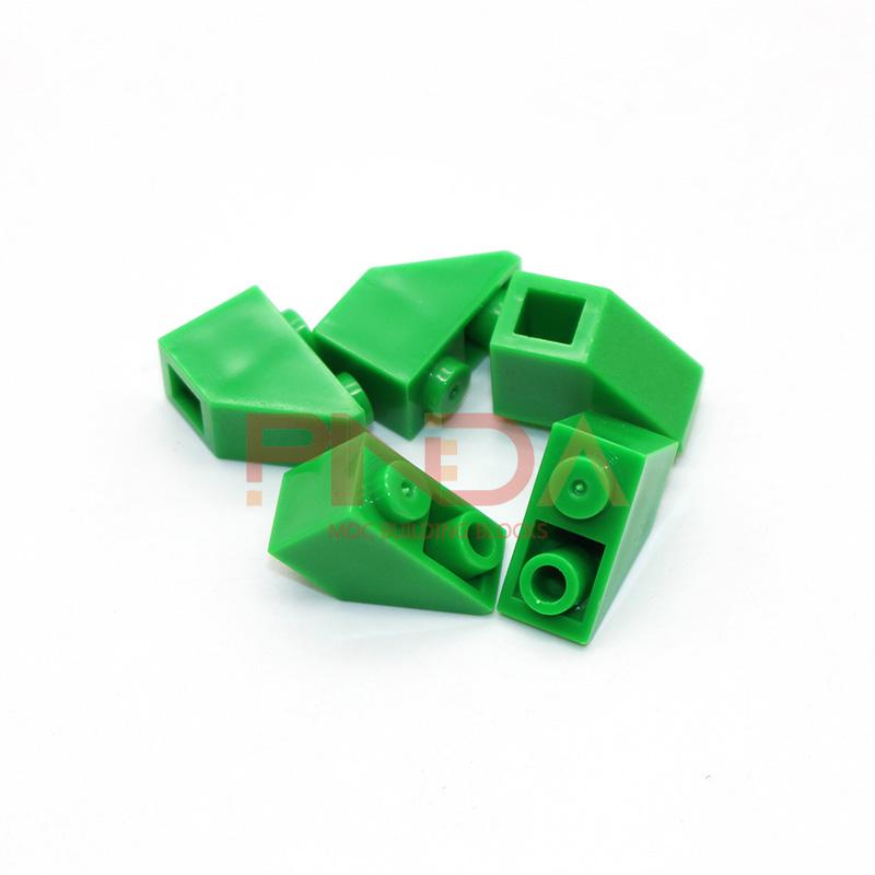 100pcs MOC Slope Inverted 45 2x1 3665 DIY Enlighten Block Bricks Compatible with Assembles Particles Toys for Children