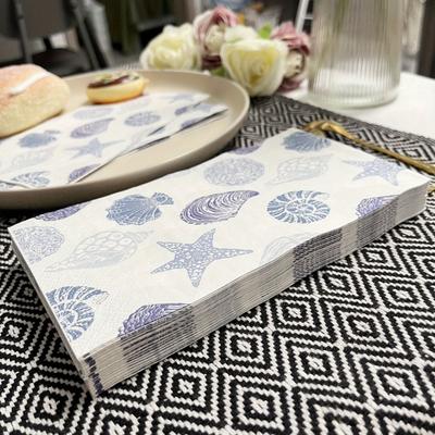 1 Set/40pcs Ocean Series Starfish Printing Paper Tissue | Perfect for Parties, Birthdays & Special Occasions