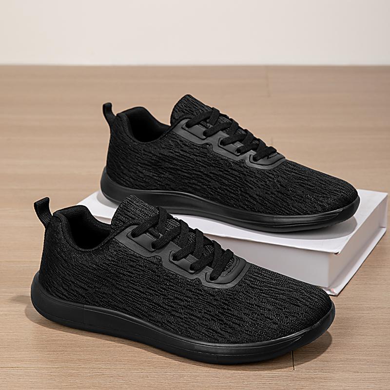 

TUINANLE Unisex Wider Shoes Breathable Mesh Men Barefoot Wide-toed Shoes women Flats Soft Zero Drop Sole Wider Toe Sneakes Large Size 37 чёрный