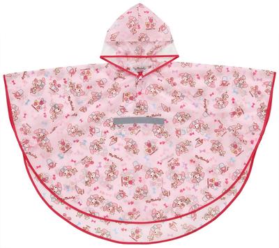 Skater Rain Poncho Raincoat My Melody Sanrio Girls Suitable Height RAPO1 Children's 110-125cm