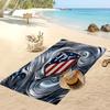 Toalla de Playa Estampada del Atlético de Madrid Secado Rápido Suave Portátil Grande Rectangular Manta de Playa para Viajes Piscina