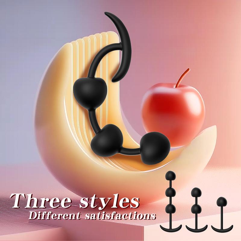 Hot Selling Wearable Anal Plugs With Steel Balls Analplug Buttplug Butplug Fake Dildo For Women Men Anal Beads Adult 18 +Sextoys