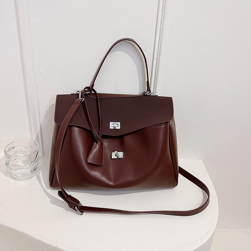 Modă angro de înaltă calitate, textură străină, lux ușor, portabilă, platină, geantă de damă, simplă, capacitate mare, navetă, casual, geantă messenger