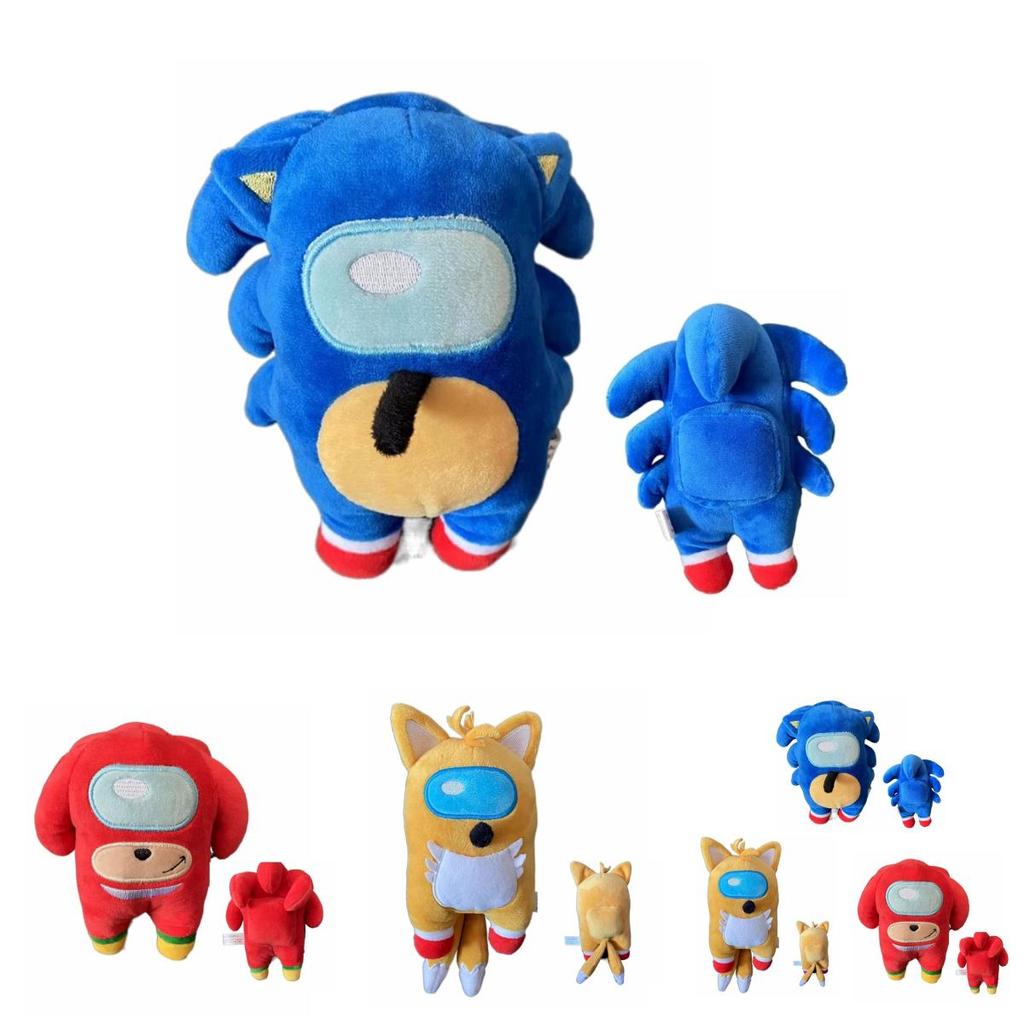 Cute Sonic And Among Us Kawaii Plush Doll For Boys And Girls Perfect Christmas And Birthday Gift