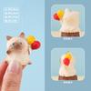 6pcsSet Cartoon Cute Cat Action Figures Creative Trendy Toys Office Home Desktop Decoration Model Birthday Surprise Gifts