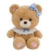 Cute Plush Cream Puff Bear & Little Rabbit Pillow Doll - Children's Birthday Gift