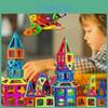 Educational Magnetic Blocks Building Kit Featuring Durable Nontoxic Plastic And Bright Multicolor Design