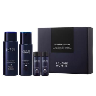 HOMME Blue Energy EX Set Multi-Grooming 2 Pezzi [Tonico Viso 180ml + Lozione Essenza 125ml]