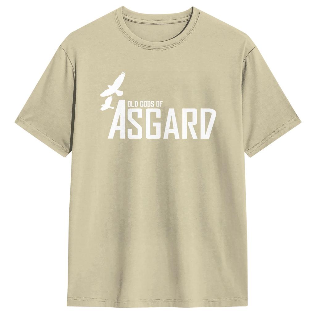 Mens T Shirt Alan Wake Old Gods Of Asgarde TShirts Harajuku Beach Tee Shirt Vintage Cotton Clothes Gift