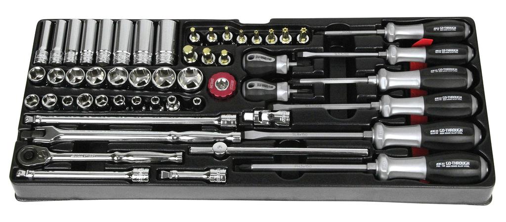 SK11 Maintenance Tool Set 133 Pieces Red Compatible with Various Maintenance (SK11) SST-16133RE