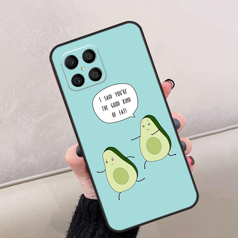 Lovely Avocado For Honor Magic 8 6 7 Pro Case For Honor 400 Lite 200 50 70 90 X8c X8b X9a X9b X9c X9d Win RT