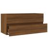VidaXL Washbasin Cabinet Brown Oak 100x38.5x45 Cm Engineered Wood 815659