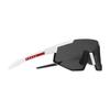Prada Fashion Trendy Personality Cool Geometric Frame Irregular Shape Sunglasses Men sunglasses White SPS04WETWKFE06FC039