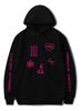 Joker Pattern Print Pullover Hoodie Fleece Men'S And Women'S Coat Sweater Hoodie