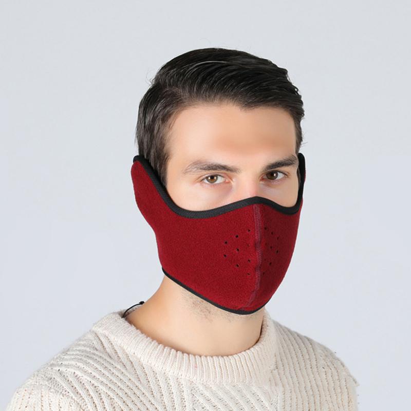 Winter Outdoor Ski Mask Cycling Warm Riding Mask Headgear Windproof Mask Ear Mask