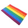 Hand Waving Rainbow Flag Banner Polyester Gay Pride Lesbian Flags with Grommets