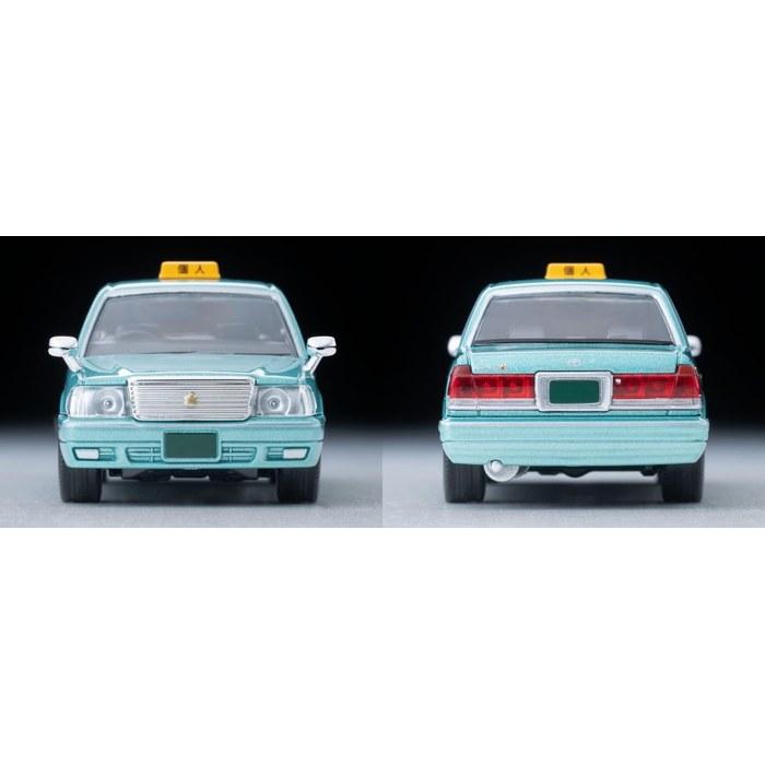 TOMYTEC Geocore64 Car Snap 04c Taxi Stand with Toyota Crown Sedan Figure & Diecast Car Set 339564 Multicolor 1/64