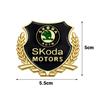 Car Shield Badge Sticker Auto Body Side Window Decoration Accessories For Skoda Octavia Rapid Fabia Superb Kodiaq Kamiq a7 A5