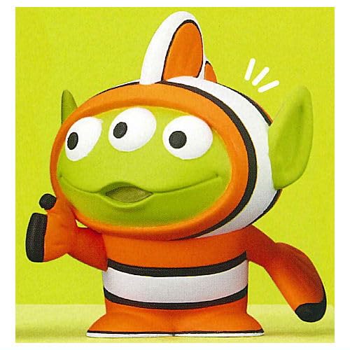 

PIXAR No Shoot Talk Костюм Alien Gacha Gacha Capsule Toy Fig. [2. Немо] (один предмет)