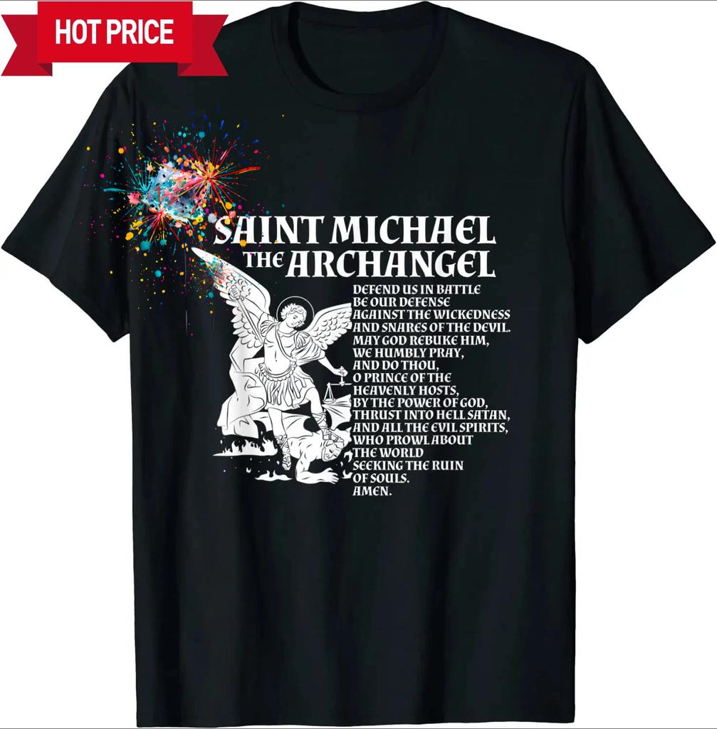 Erzengel Michael Gebet T-Shirt