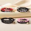 Trendy HIS HERS Couple Bracelet with Lock & Key Pendant and Woven Lanyard