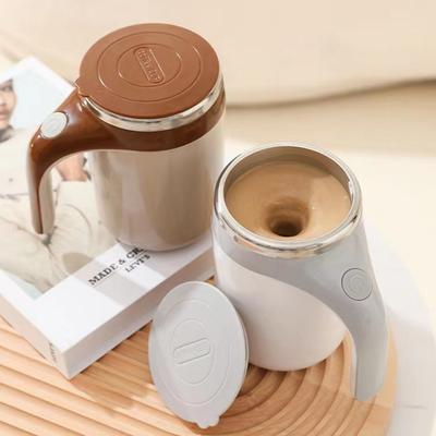 Fauler Automatischer Mischbecher Elektrisch Tragbar Magnetisch Rotierender Kaffeebecher Aufladend Edelstahlbecher