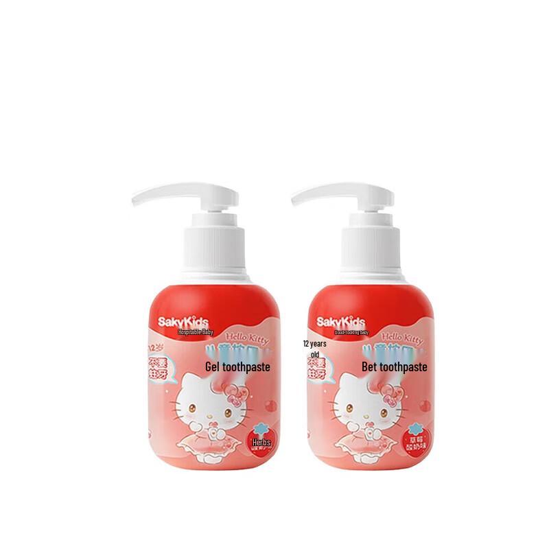 Saky Kids Press-Type Gel Toothpaste