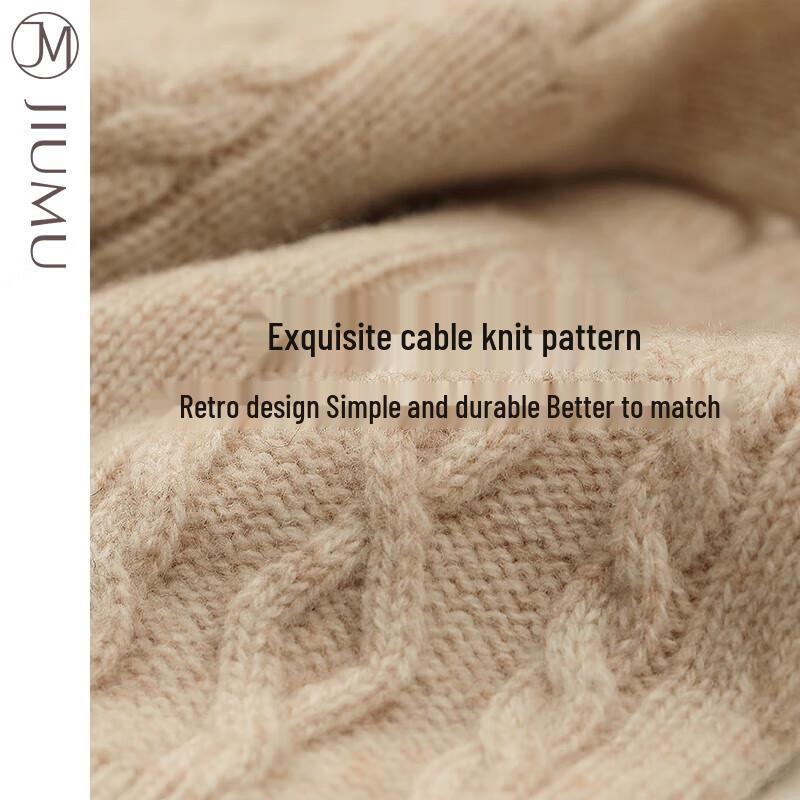 JIUMU Women's Wool Winter Warm Gloves