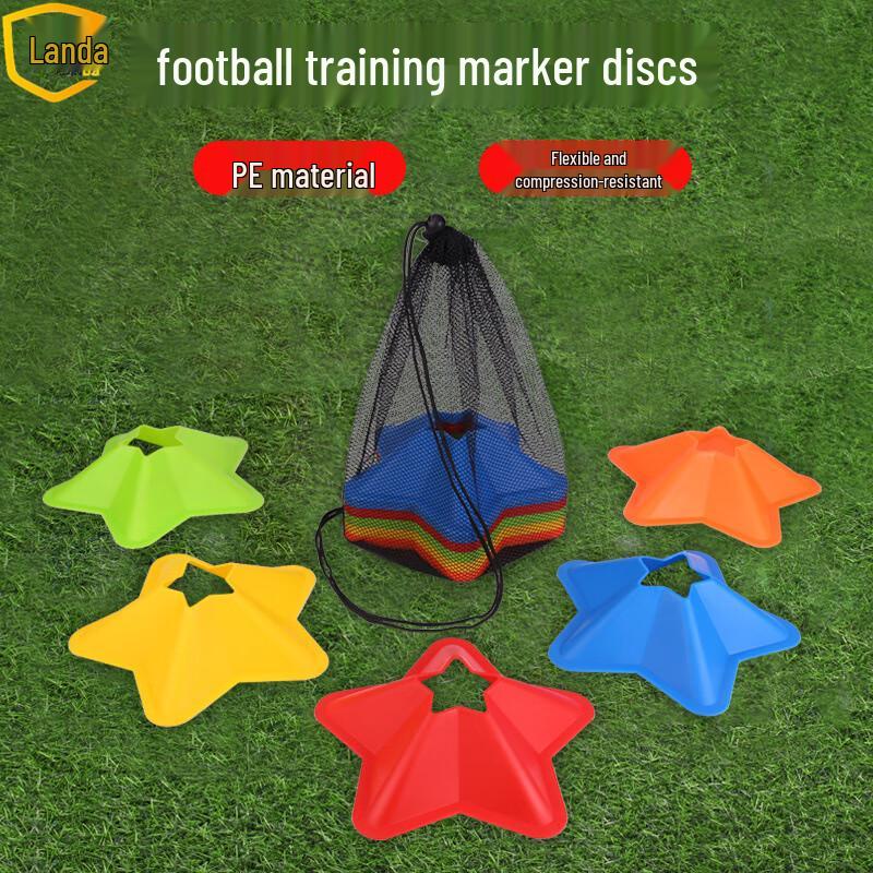 Landa Pentagon Agility Training Marker Discs (50-Pack)