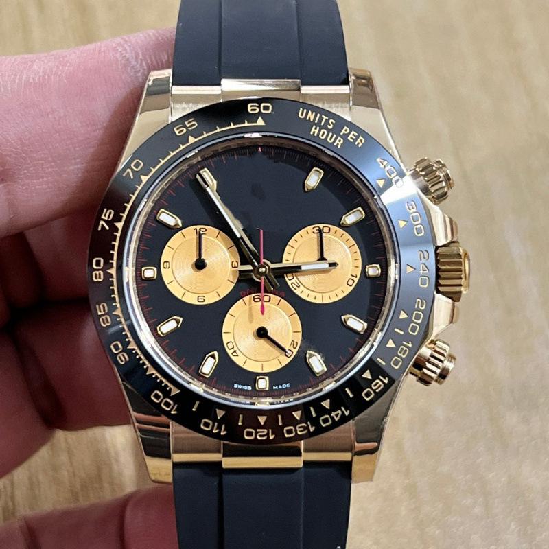 Laojia Daytona Multifunctional Men's Mechanical Watch with Three Dials and Six Hands
