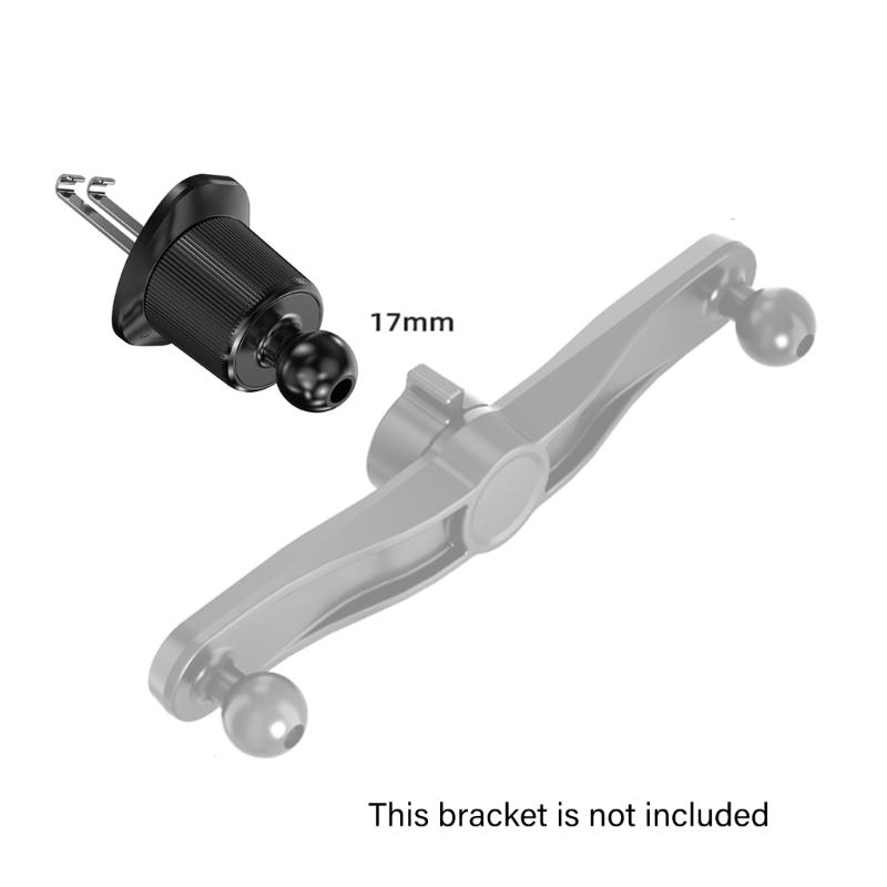 Universal 17mm Ball Head Car Air Vent Clip Magnetic Car Phone Holder Accessories Car Air Outlet Phone Holder