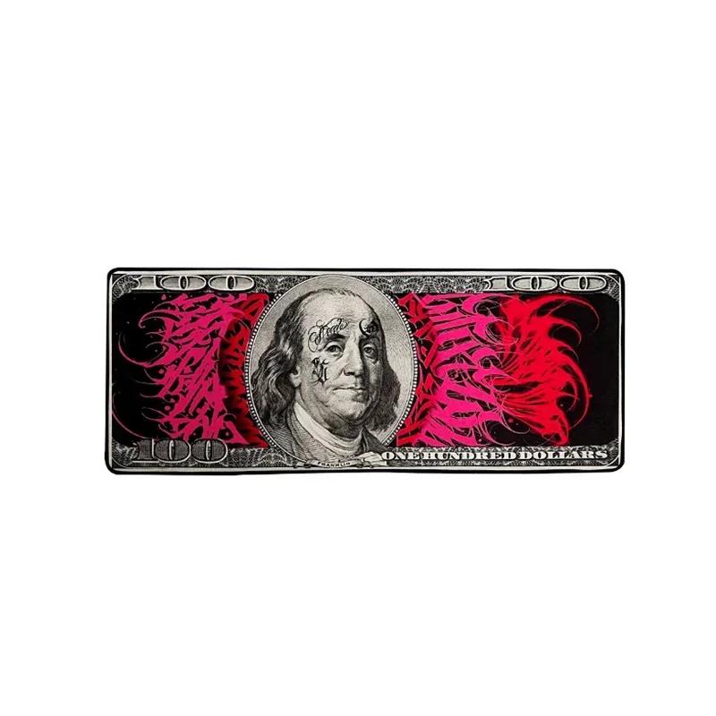 Dollar Pattern Carpet for Living Room Bedroom Decoration Usd Banknotes Long Floor Mat Bedside Area Rugs US Dollars Doormat Home